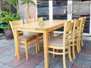 Bộ bàn ăn 6 ghế